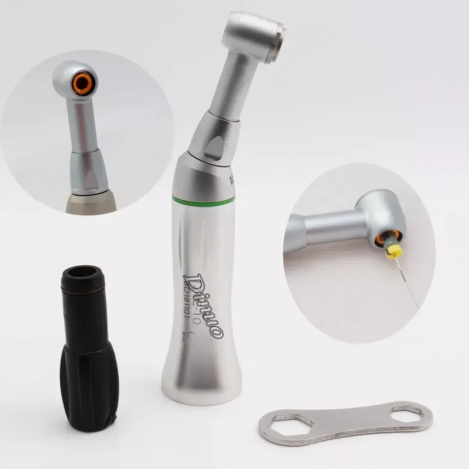 den tal 10:1 Low Speed Contra Angle Handpiece Rotating Handpiece Root Canal Treatment den tal Equipment For Fit to Hand Use File