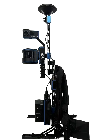 OmniSLAM 16/32 Beam Mobile Laser LiDAR Sensor Scanner 3D Point Cloud Modeling SLAM Mapping UAV LiDAR System