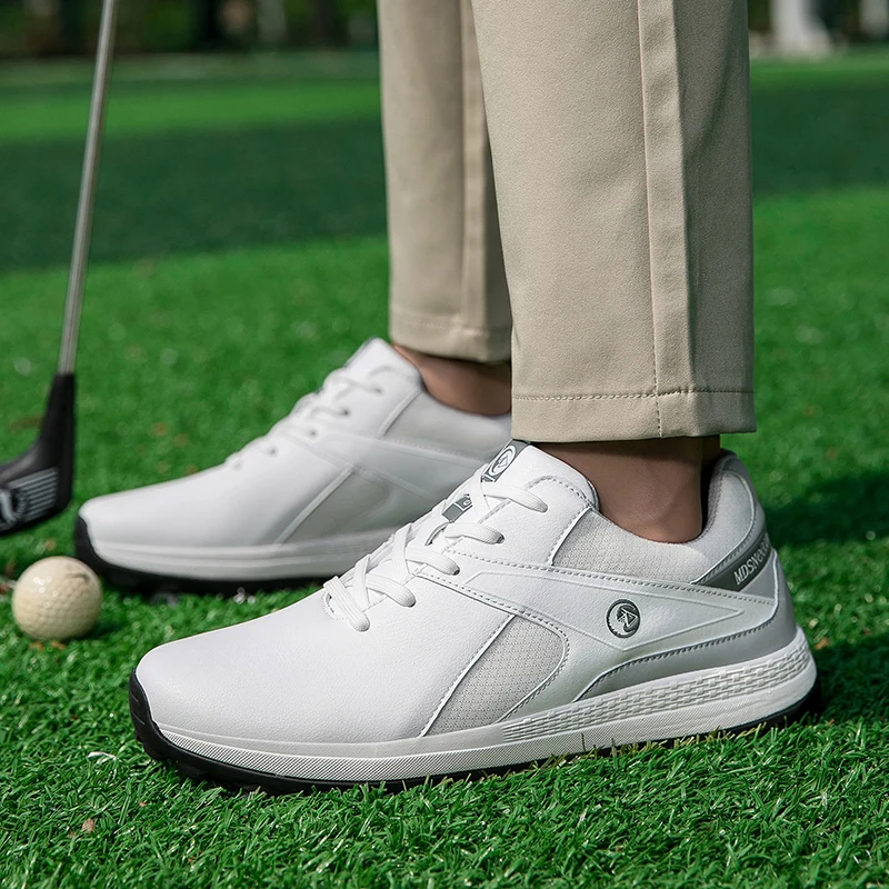 أحذية جولف احترافية للرجال ذات مسامير جولف أحذية رياضية للمشي في الهواء الطلق