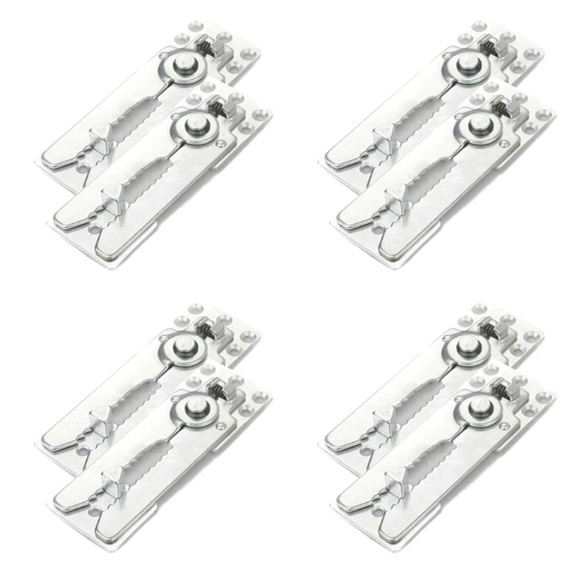 

8 Packs Of Sectional Sofa Connector, Metal Sectional Sofa Furniture Connector Sectional Connectors For Sliding Sofa