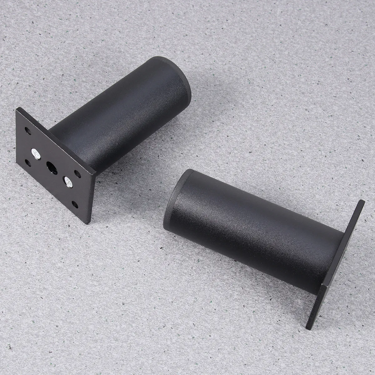 4-個のアルミ合金家具サポート脚-50-ミリメートル高耐久キャビネット脚ソファテーブルベッド用高さ調節可能な交換用足