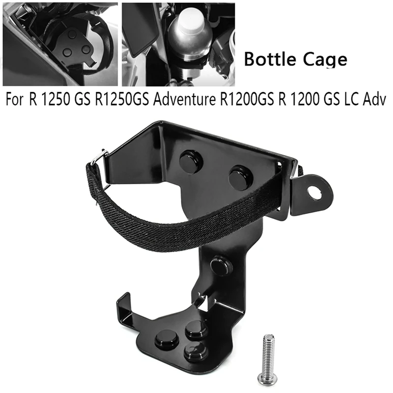 Motorcycle Water Bottle Drink Cup Holder Fuel Reserve Holder For BMW R 1250 GS Adventur R 1200 GS LC Adv Spare Parts