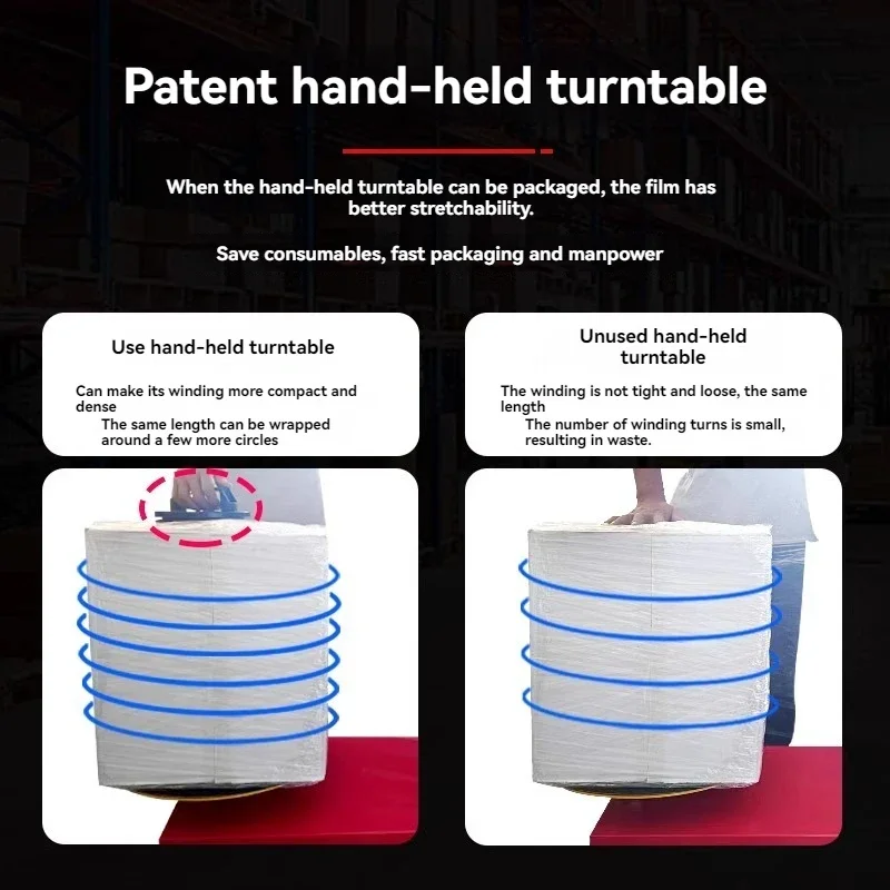 Electric Winding Film Packaging Machine Stretching Film Wrapping Machine Wrapping Machine Automatic Carton Wrapping Machine