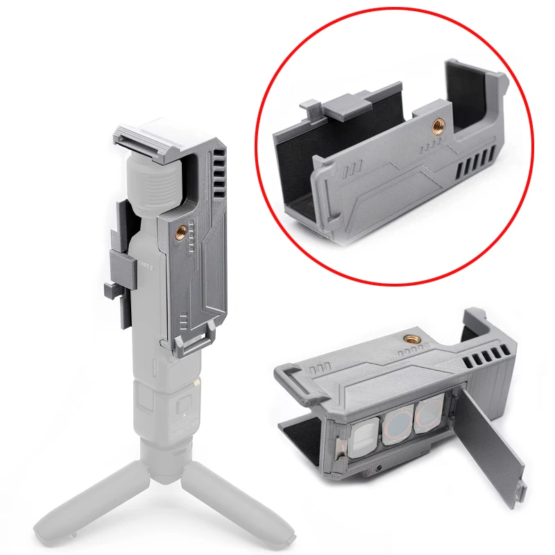 1PCS Gimbal Camera Guard For DJI Osmo Pocket 3/4 Quick Release Carry Case Protective Cover Optional Filter Storage Slot Version