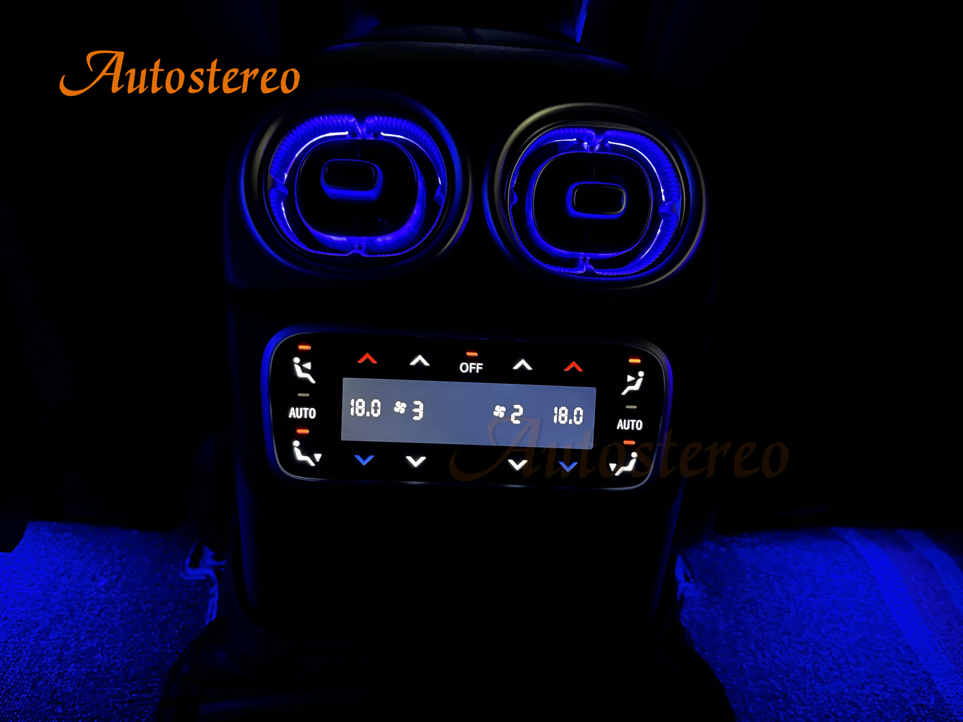 Per Mercedes Benz GLE classe C classe S EQE EQS pannello aria condizionata posteriore W206 C260L controllo della presa d\'aria posteriore dell\'auto
