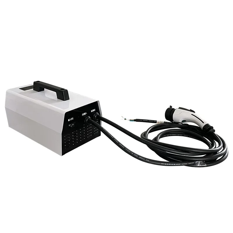 7KW DC mobile charging pile, 7kW household car charger for nine-hole new energy vehicles