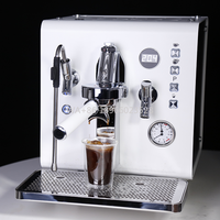 Espresso Coffee Machine for Business Commercial Semi-Automatic Stainless Steel Processing Coffee Shop Equipment