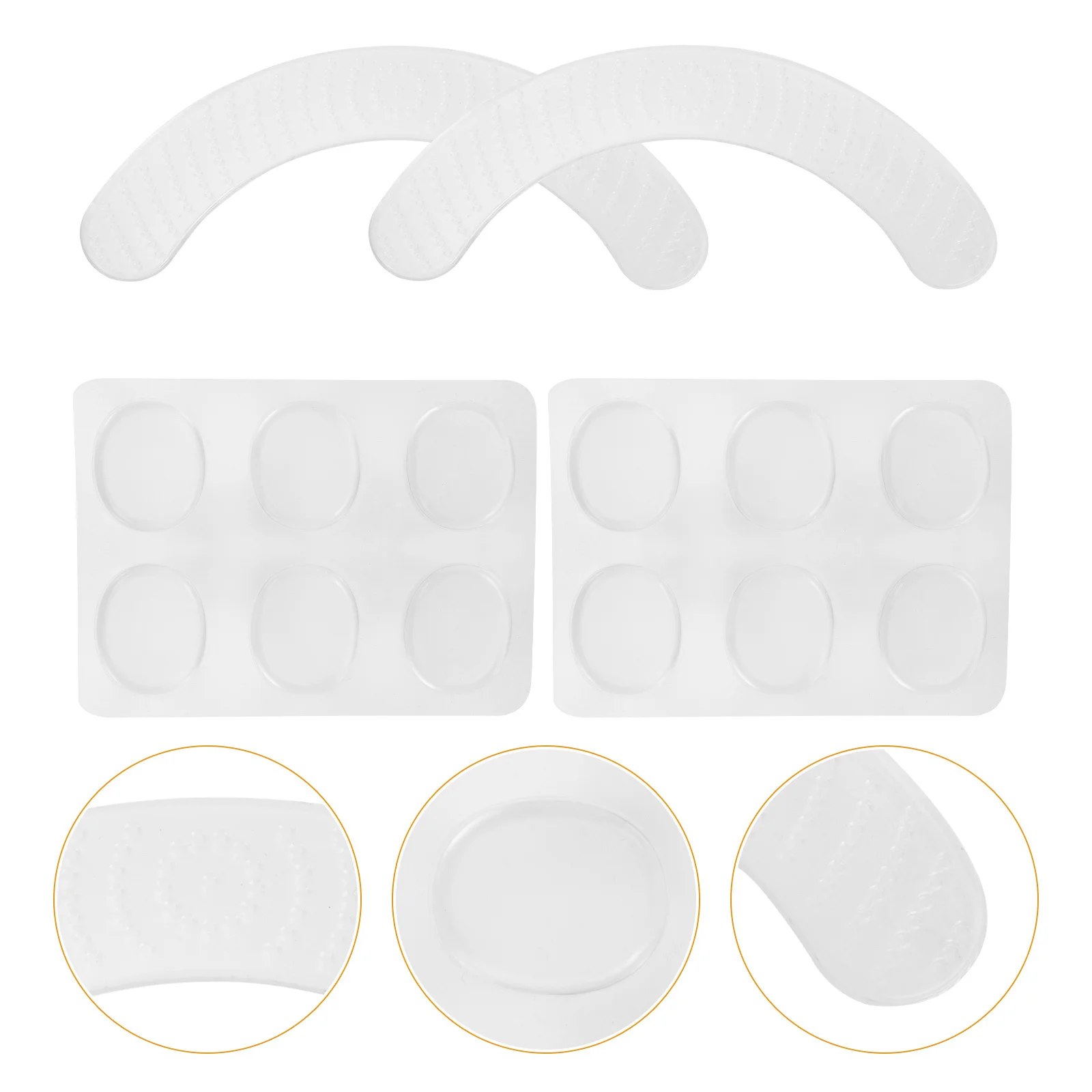 

14Pcs Drum Mute Pad Black Reusable Drum Head Pads Reduce Volume Maintain Feel Dampening Pads for Acoustic Drums