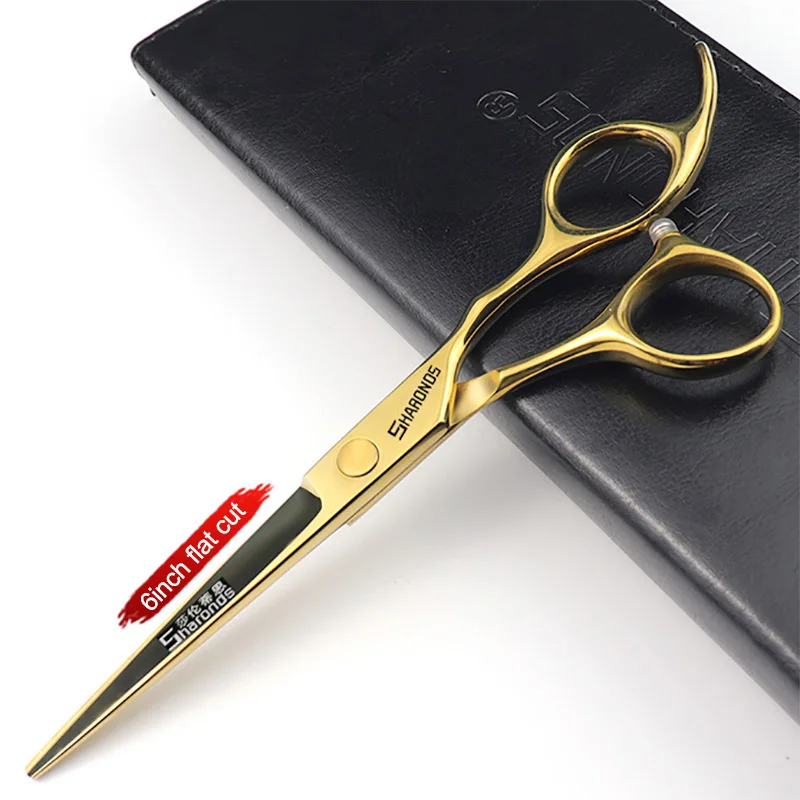 6/7 inch Japan Stainless Barber Shears Professional Hairdressing scissors Set Thinning Hairdressing Scissors Hair Cutting Tools