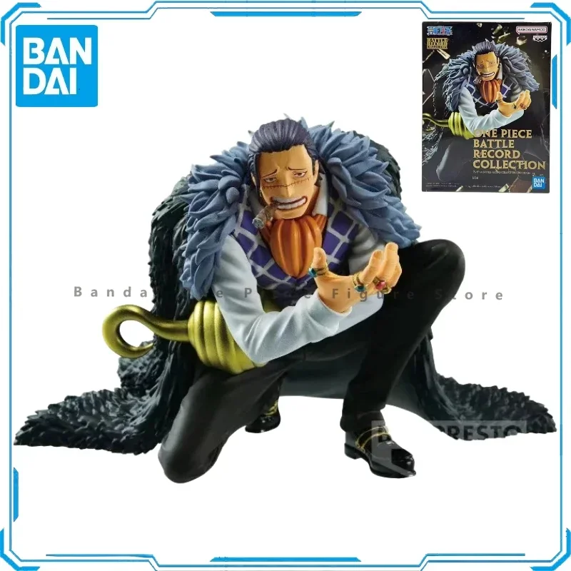 In Stock Original Bandai BANPRESTO One Piece BRC Sir Crocodile Action Figures Animation Toys Gifts Model Collector Anime Hobby