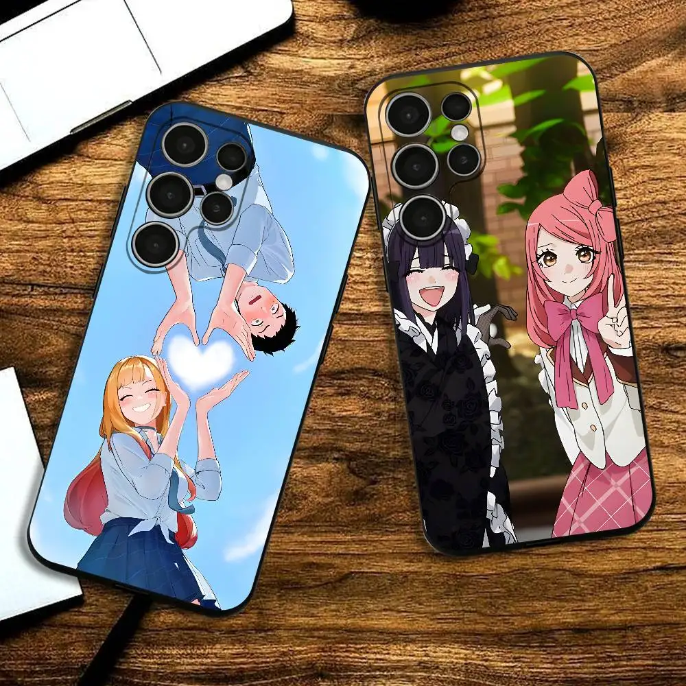 

Cute Love Manga My D-Dress Up Darling Phone Case For Samsung S24,25,23,22,21,20 Plus Ultra 5G Lite Shockproof Cover