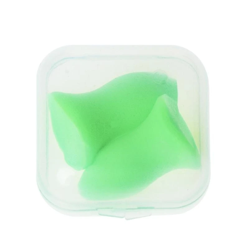 W89C 1Pair Soft Foam Tapered Ohrstöpsel Reise -Ohrstöpsel für Schlafgeräusche Stornierung Schall Reduzierung