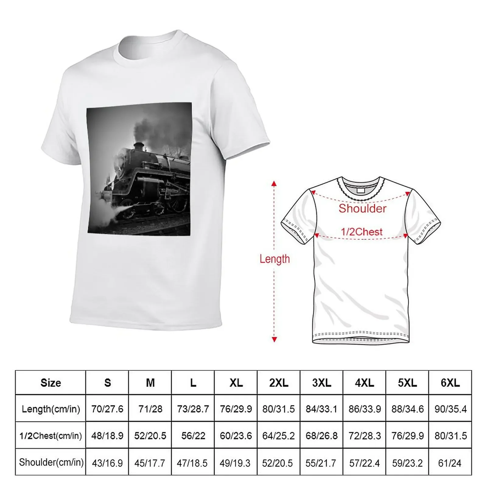 Golden Arrow Steam Train Bluebell Railway T-Shirt Clothing Aesthetic clothing oversized t shirt men