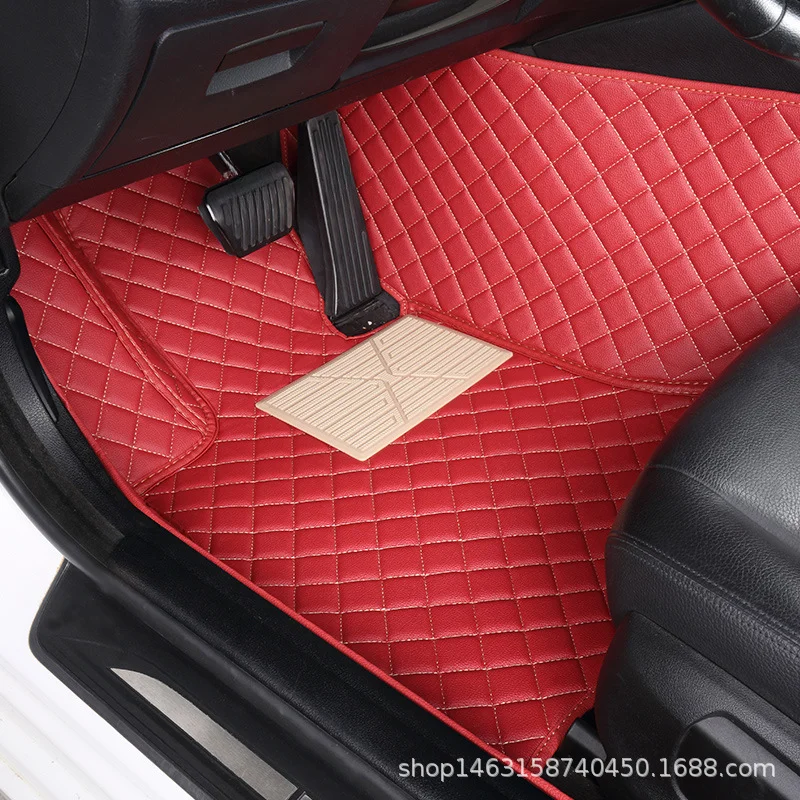Full Surround Car Floor Mat Leather Custom Fit For Qijun Xuanyi Tange Corolla Yinglang Bora Lavida Sagitar Haval H6 Leiling