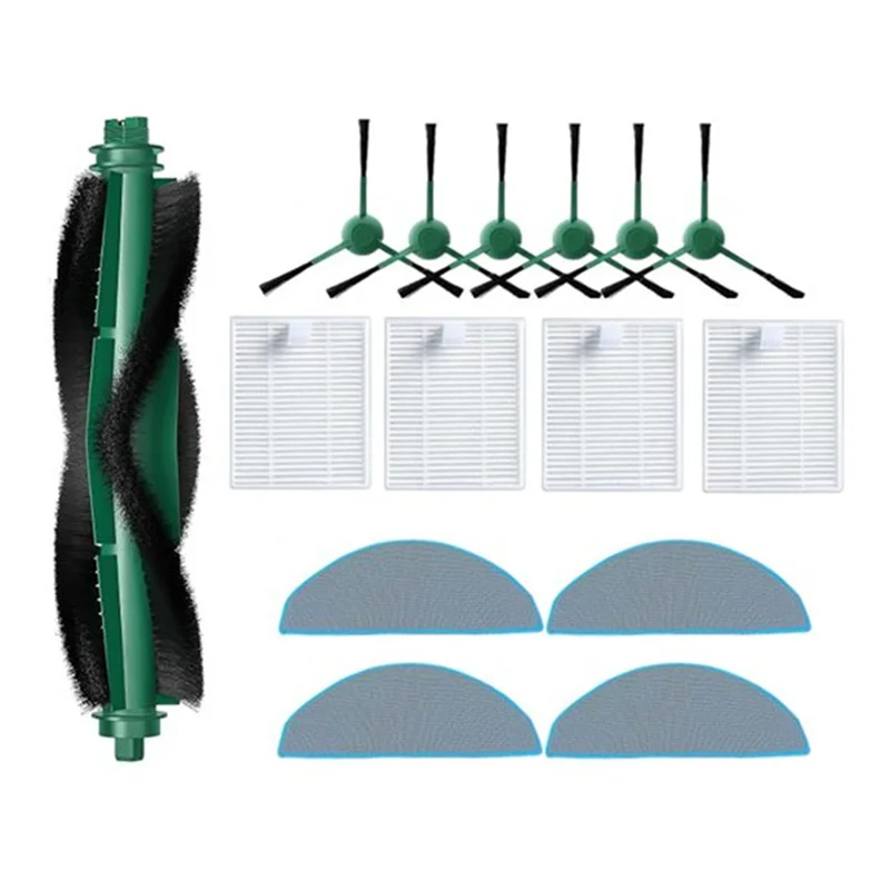 Para Irobot Roomba 105 Vac / 105 Combo / 105 Combo + / 104 Combo /Q052 piezas de repuesto cepillo de vacío filtro paño de mopa