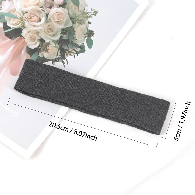 Unisex Elastic Running Hair Bands, Headband Sports, Yoga Hairband, Mulheres e Homens, Maquiagem Moda, Cabelo Hoop, Headwrap, Acessórios para Cabelo,
