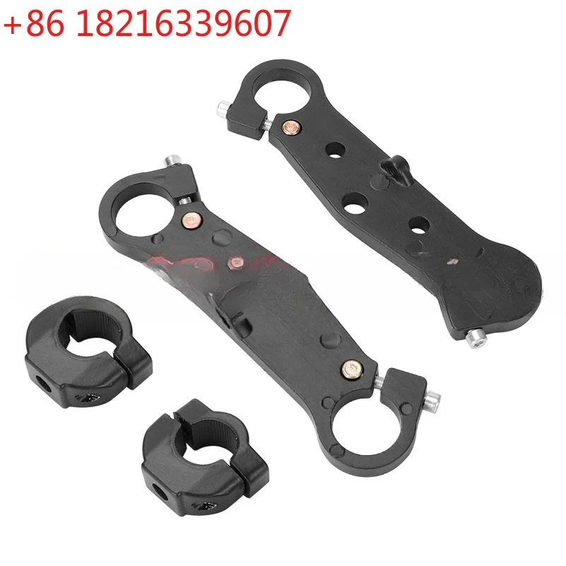 TAO Motorcycle Front Fork Shock Absorber Upper Lower Connecting Plate For 47cc 49cc Mini Moto Pocket Dirt Pit Bike 2-stroke