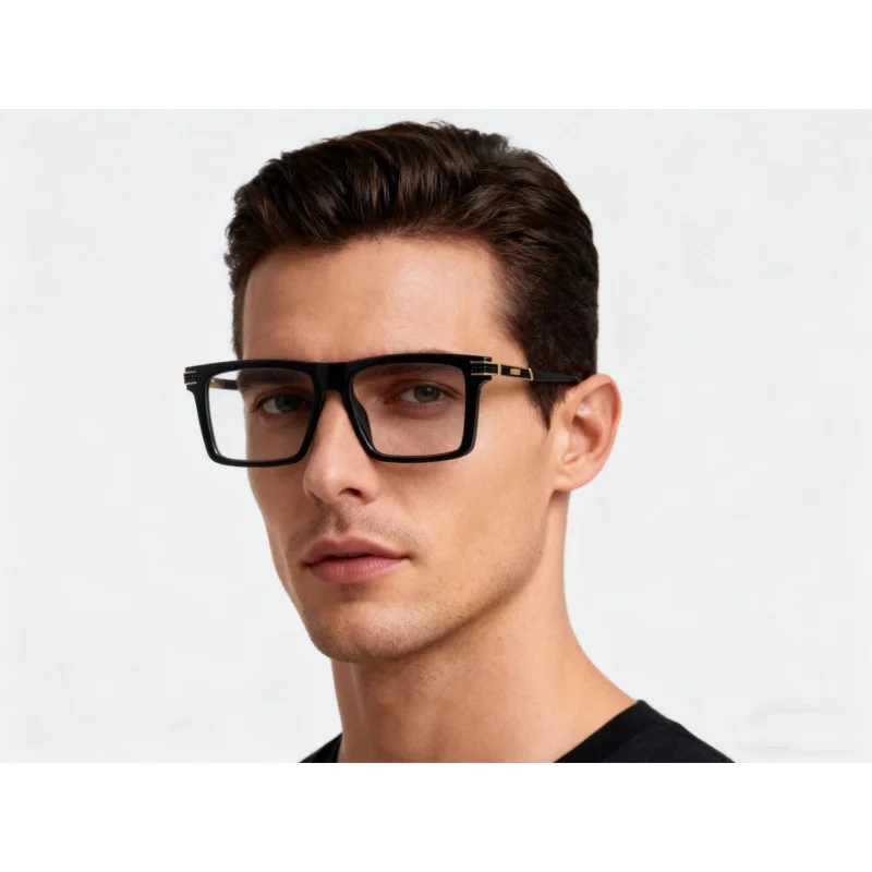 Blue Light Blocking Reading Glasses Men Computer Readers TR90 Metal Glasses Frame with Spring Hinge Protection Eyewear