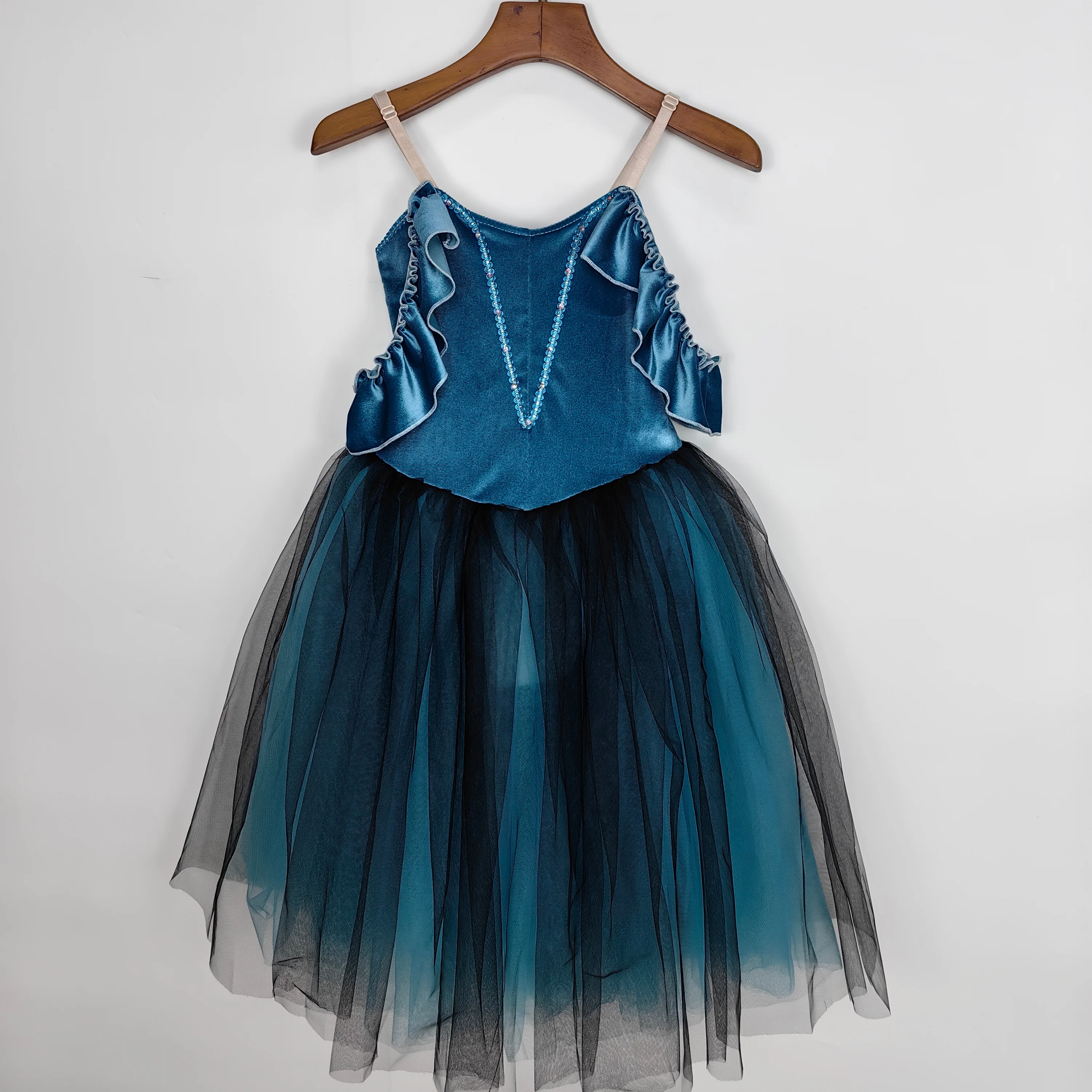 

Long Ballerina Ballet Dress Girls Adult Women Kids Long Tutu Ballet Swan Lake Ballet Costume Ballerina Performance Dance Outfit