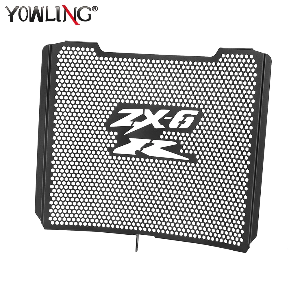 Radiator Grille Guard Grill Cover Protector For Kawasaki ZX6R NINJA ZX6R ZX-6R 2024-2025-2026 ZX636 ZX6R Performance Accessories