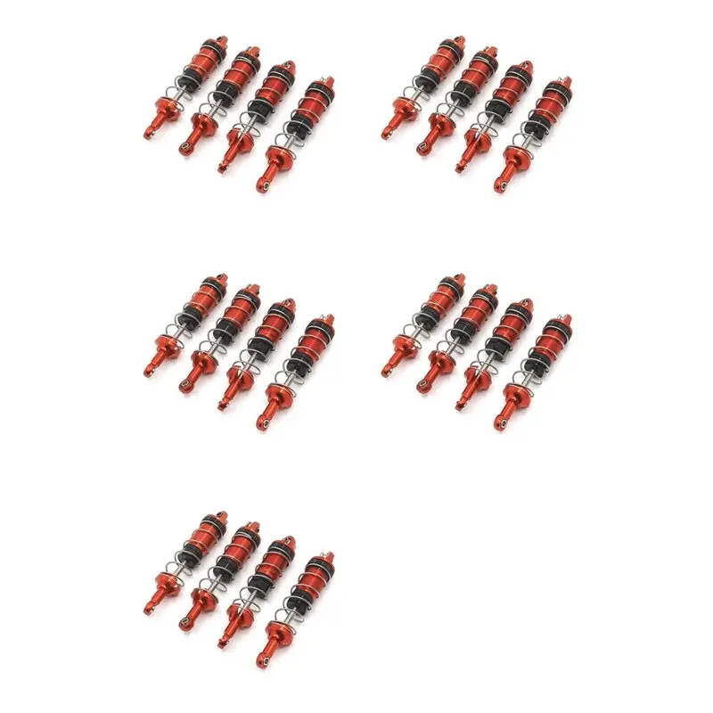 AS96-20Pcs Metal Oil Shock Absorber Damper For MN128 MN86 MN86S MN86K MN86KS MN G500 1/12 RC Car Upgrade Parts Accessories,2