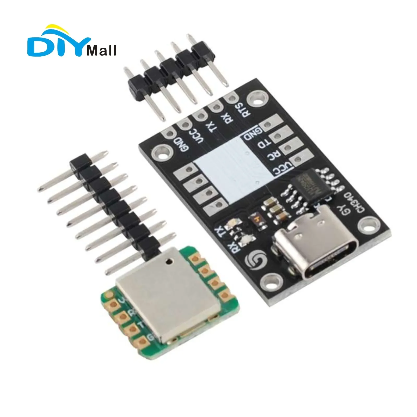 GY-95T 9 Axis Sensor Three Axis Acceleration Gyroscope Magnetic Field Attitude Angle Module Serial Port Output GY-95T-USB