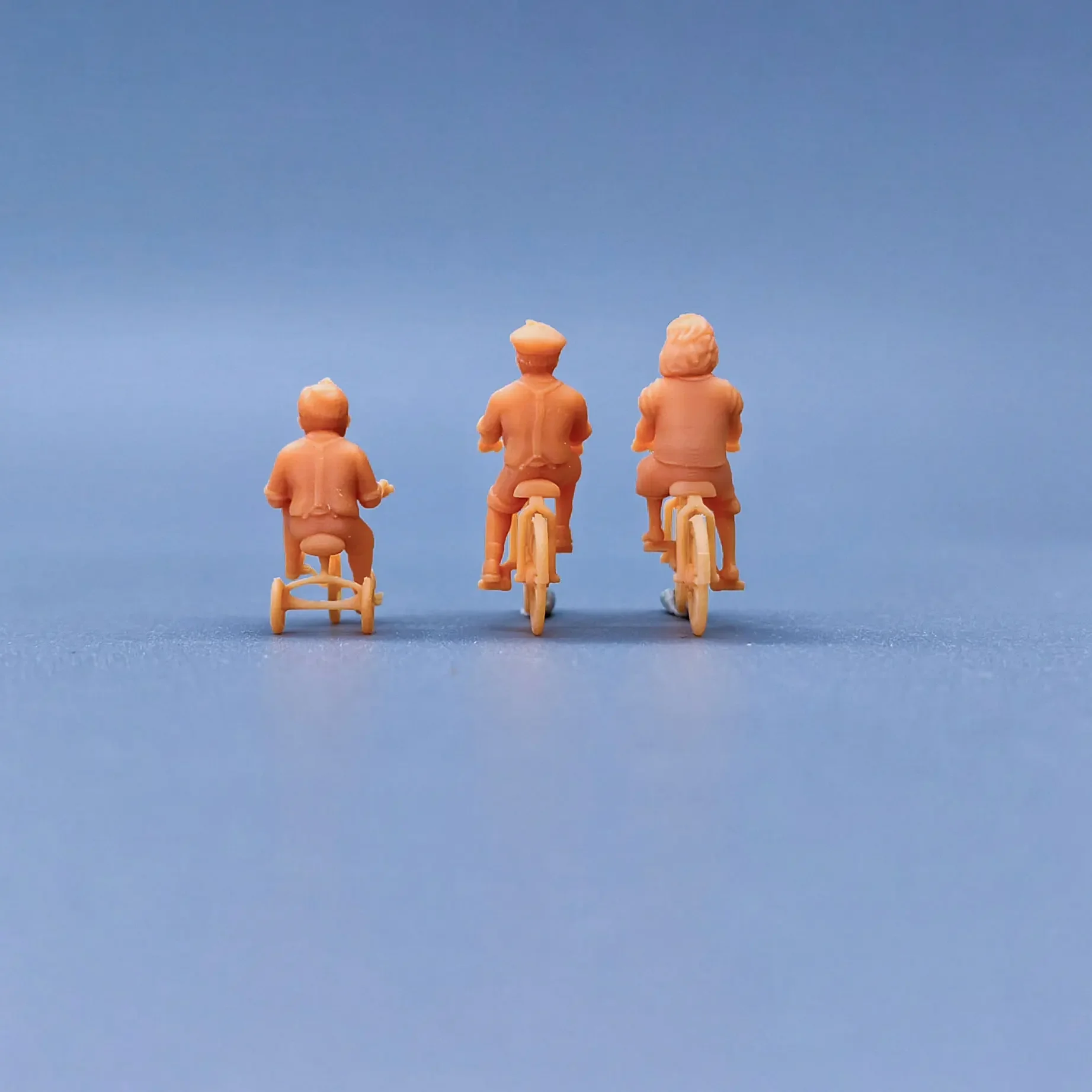 1/64 1/43 Scale Model ResinChildhood Bicycle MemoriesUncolored Miniature Diorama Hand-paintedS315