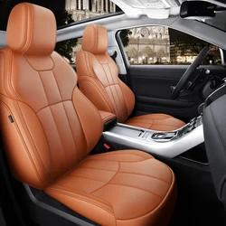 Motoptes Custom Fit Car Seat Covers for 5 Seats Full Set Top Quality Leather Specific for Lexus IS250 for Ford Peugeot DS
