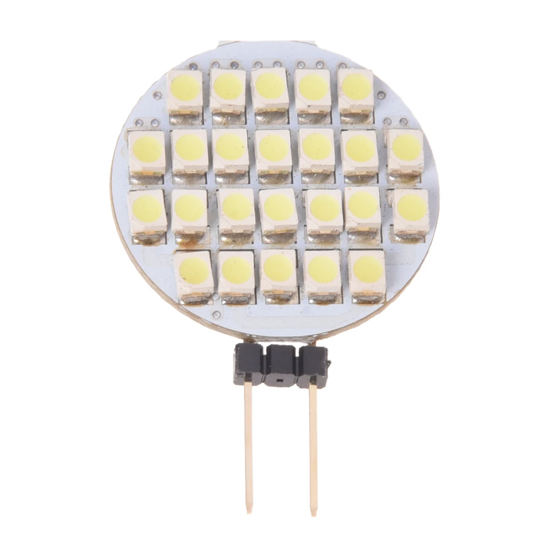 24 SMD LED بقعة ضوء لمبة مصباح G4 أبيض حقيقي تيار مستمر 12 فولت