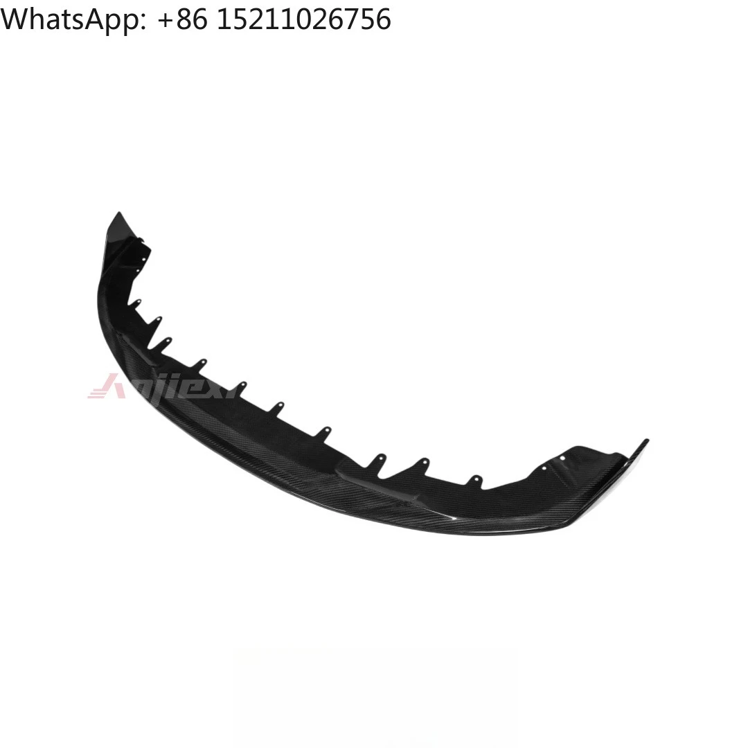 Dry Carbon Fiber Front Lip for BMW 2 Series G42 M240i Coupe 2023+ Upgrade Front Bumper Spliter Spoiler Lip Body Kit