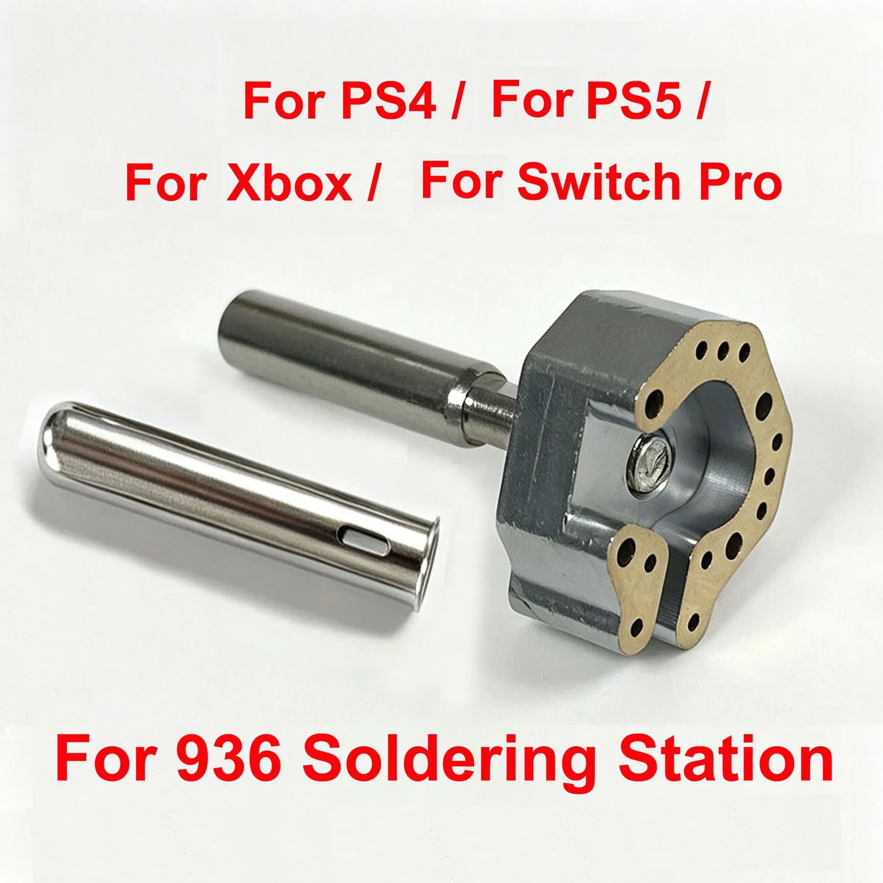 Joystick Heating Mold & Soldering Iron Tip, Disassembly Repair Tools for Xbox PS4 PS5 Switch Pro Xbox 360 Controller Joysticks - view 2