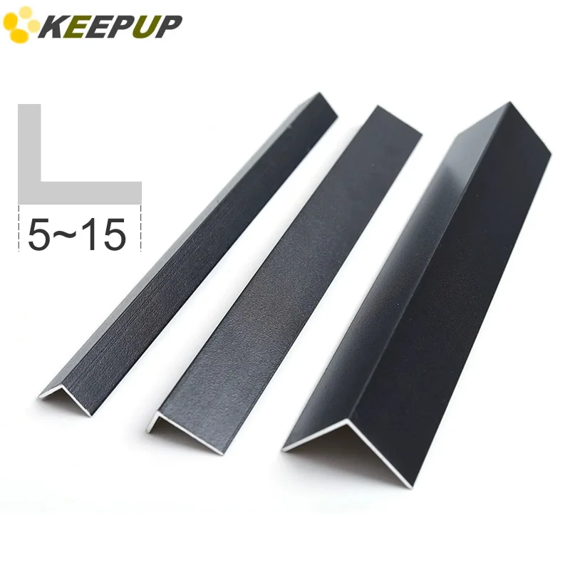 

Aluminum angle channel L shaped angle aluminum alloy edging strip Corner guard decoration 5x5 6x6 10x5x10 12x10x12 15x5x10x15