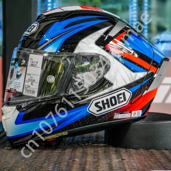 SHOEI-casco de X-14 para motocicleta, protector de cabeza de cara completa, para deportes de carreras, para modelos 3 X-Fourteen x-spirit III