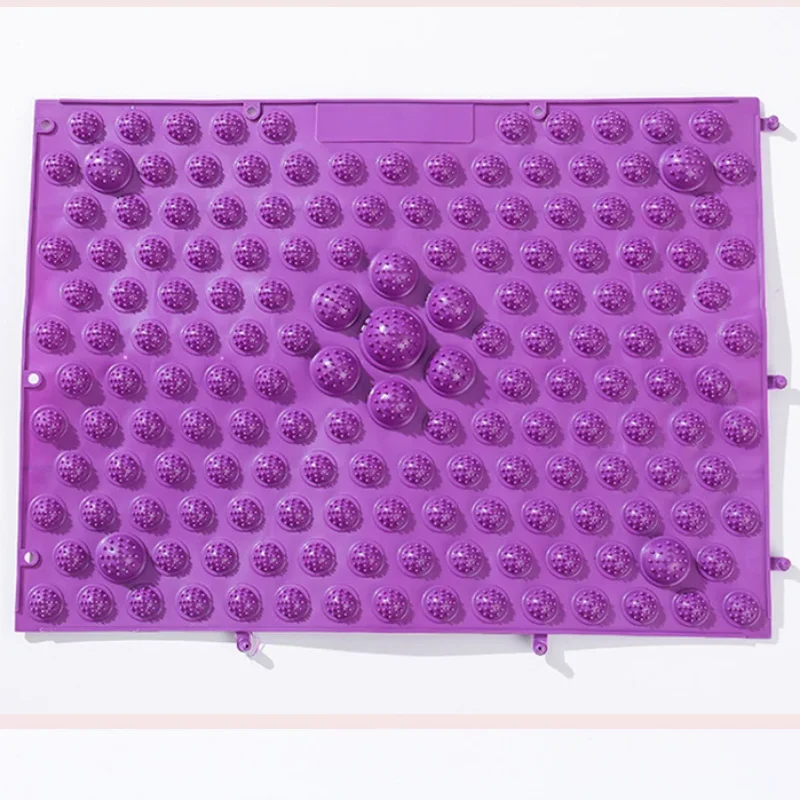 Professional Durable Reflexology Foot Massage Pad Toe Pressure Blood Circulation Plate Mat For Massager Foot Health Massage Tool