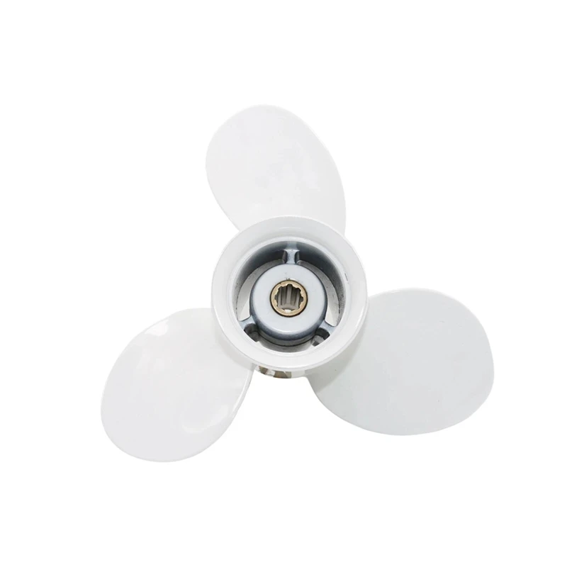 Super Sale Boat Engine Propeller 9 1/4x9-J Fit for Yamaha 9.9HP 15HP Outboard