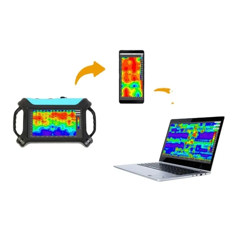 Archaeology Buried Gold Metal Detector 2D/3D Imaging Metal Treasure Finder for Jade & Gold Hunting