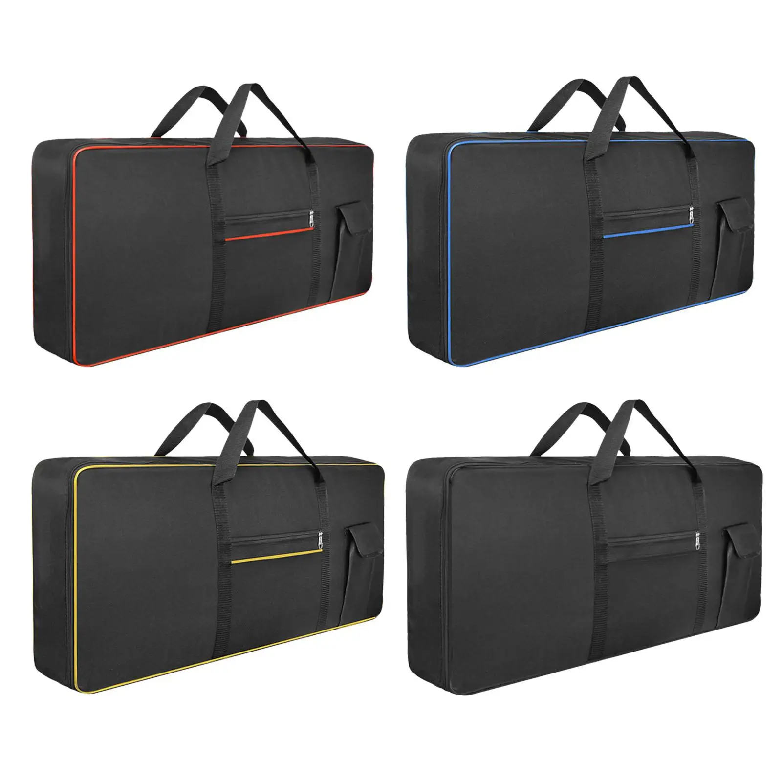 

Electric Piano Case Portable Padded Waterproof Shockproof 61Key Keyboard Bag for Music Studio Concert School Performance Tour