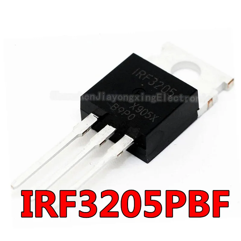 10PCS IRF3205PBF IRF1404 IRF1405 IRF1407 TO-220 IRF2804 IRF2805 IRF2807 IRF3708 IRF3710 IRF3808 IRF4905 IRF5210 IRF5305 IRF8010