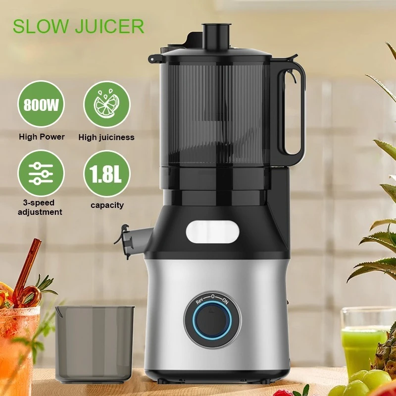 eu standard 14cm large caliber slow juicer multifunctional household juice separating extractor