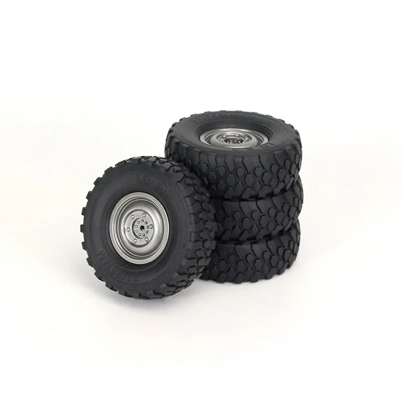 

72mm High-performance Soft Tires for WPL B14 B24 C24 C34 C44 MN D90 99 99S 1/12 1/16 RC Crawlers Accessories