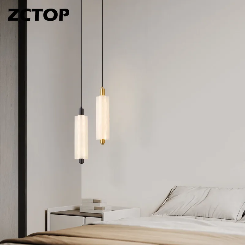 Imagem -02 - Luzes Pendentes Led Nórdicas Home Indoor Lustres Modernos para Sala de Estar Decoração do Quarto Lâmpada Pendurada Luz de Cabeceira Preta