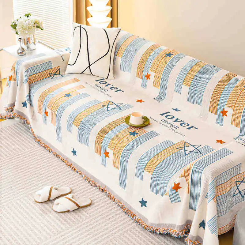 

Премиальное легкое роскошное покрывало для дивана, универсальное на все сезоны, защита от царапин кошек.