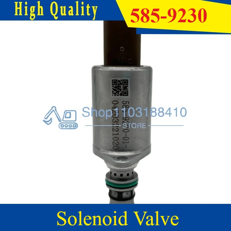 

585-9230 5859230 High Quality Solenoid Valve for E320GC E323D Excavator Accessories