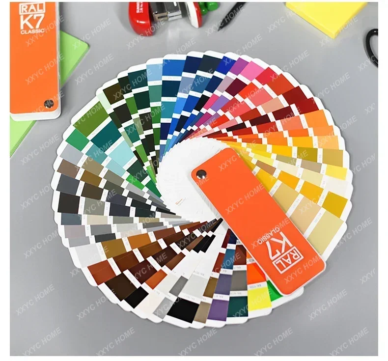 

Original Germany RAL color card international standard Ral K7 color chart for paint 213 colors with Gift Box