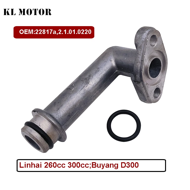 

Linhai LH 260 300 ATV QUAD Water Pump Coolant Pipe Joint QUAD GO KART 22817a 2.1.01.0220