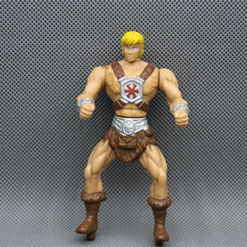 12cm Cartoon the master of universe heman action figure Doll hard PVC collection model toy