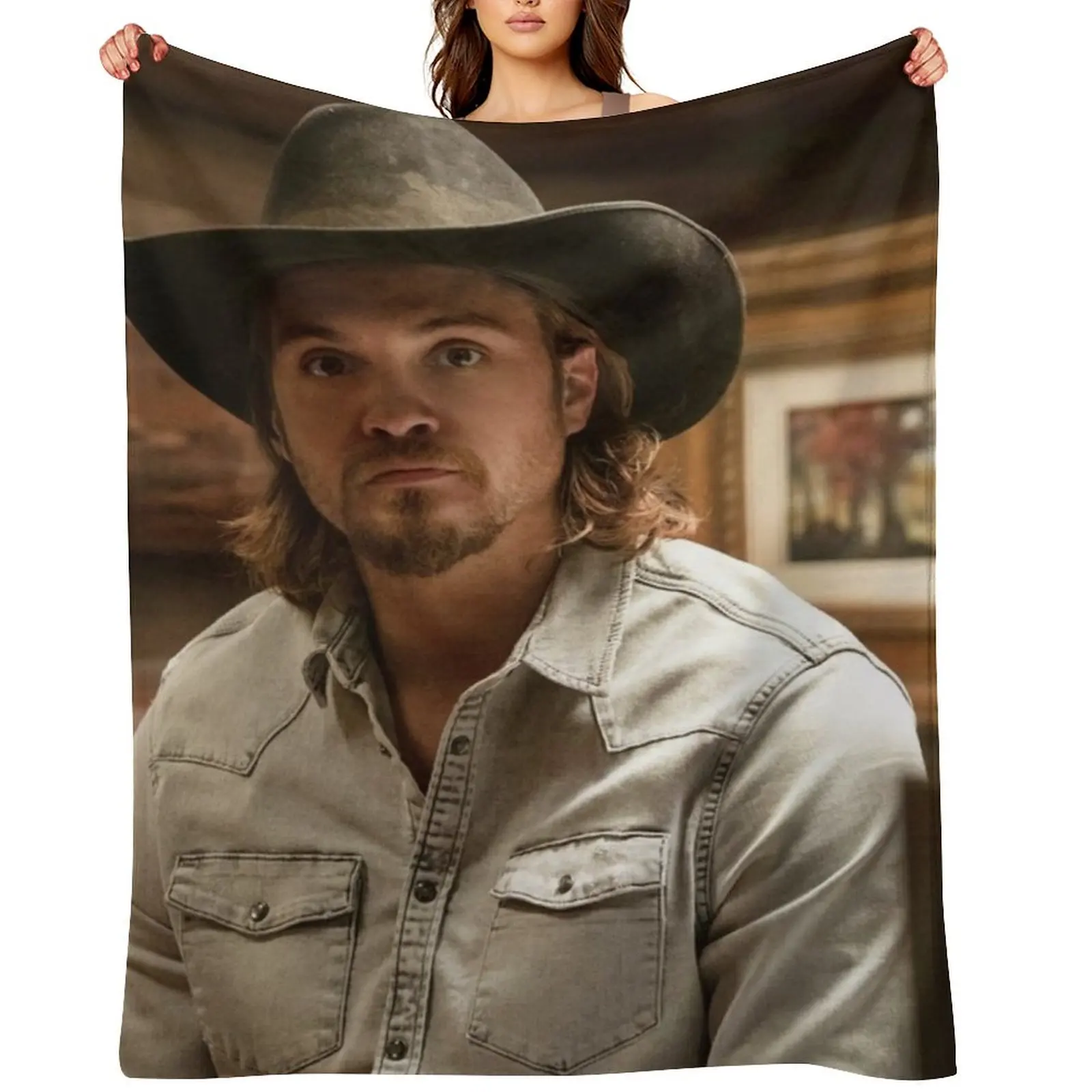 

Kayce Dutton Throw Blanket Loose Summer Beddings christmas gifts Blankets For Baby Blankets