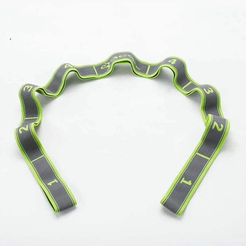 

Sports Gymnastics Multi Loops Strap Nylon Exercise Elastic Stretch Rope Tension Band Yoga Belt Pilates