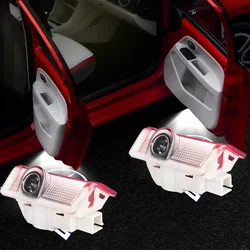 For A-MG Logo Light  Door Light 2PCS AMG Welcome Light LED Puddle Lamp for A-MG W205 W212 W213 C204 GLC GLE