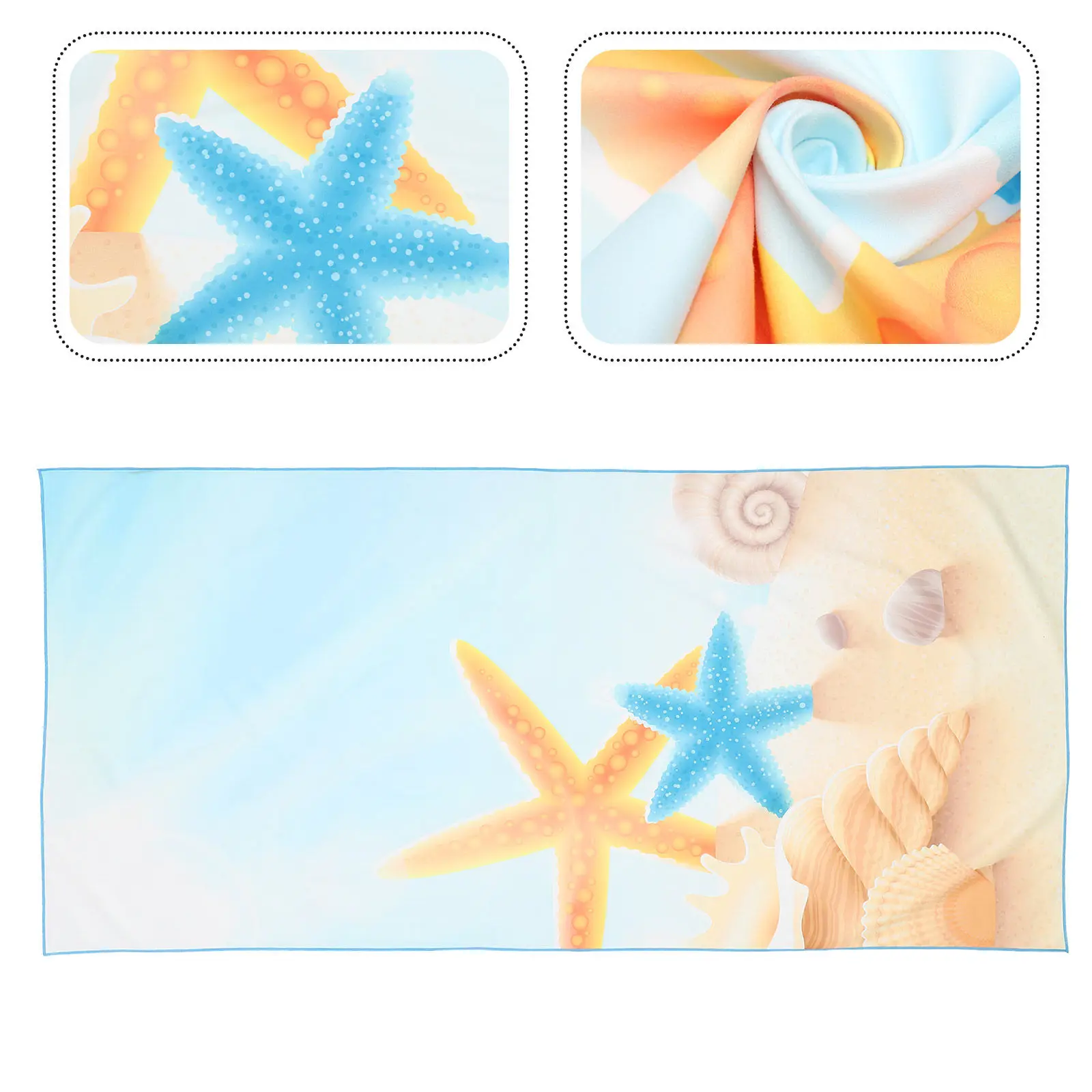 

Towels Portable Pool Yoga Bath Double Sided Beach Towel Swimming Adults Beach Towel Thin Adults